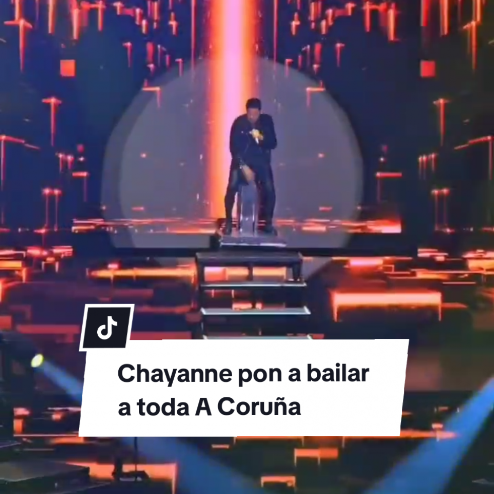 A Coruña volveu vibrar este domingo coa visita dun dos artistas máis queridos do pop latino: Chayanne