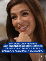 Eva Longoria cae rendida ante os encantos de Galicia